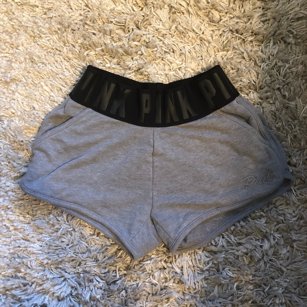VS pink shorts
